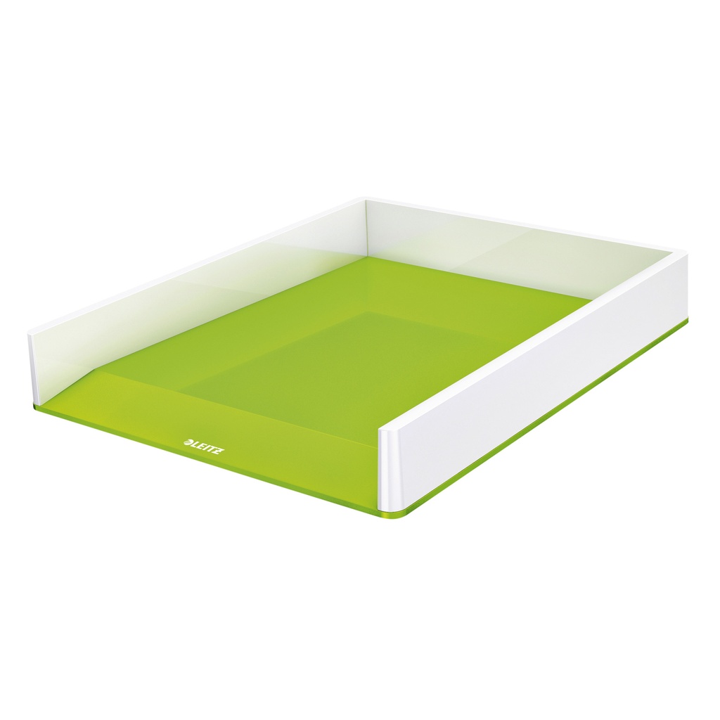 [53611054] Brievenbak Leitz WOW A4 wit/groen