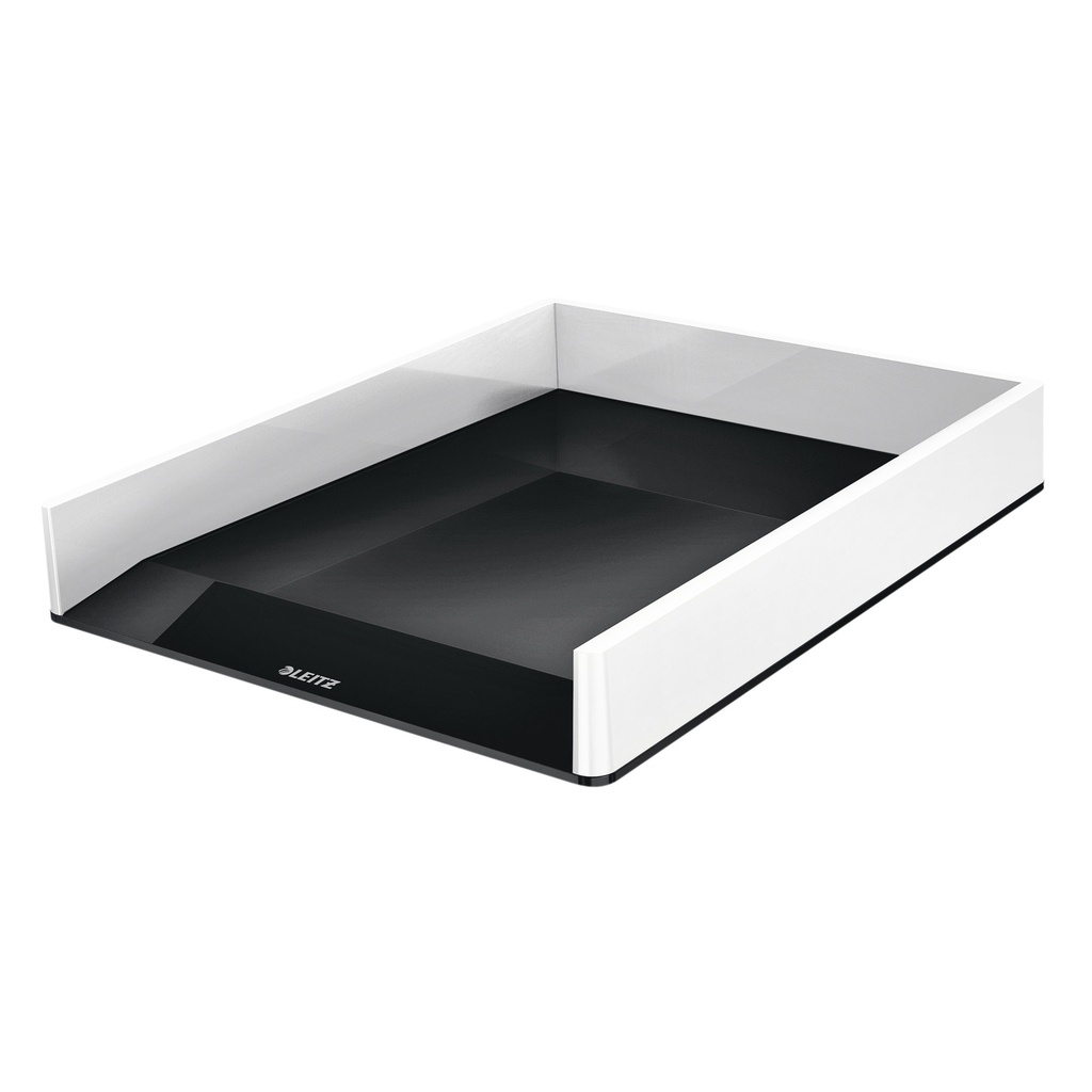 [53611095] Brievenbak Leitz WOW A4 wit/zwart