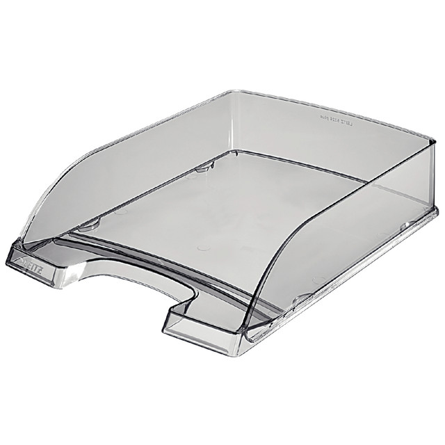 [52260092] Brievenbak Leitz Plus A4 transparant rookglas