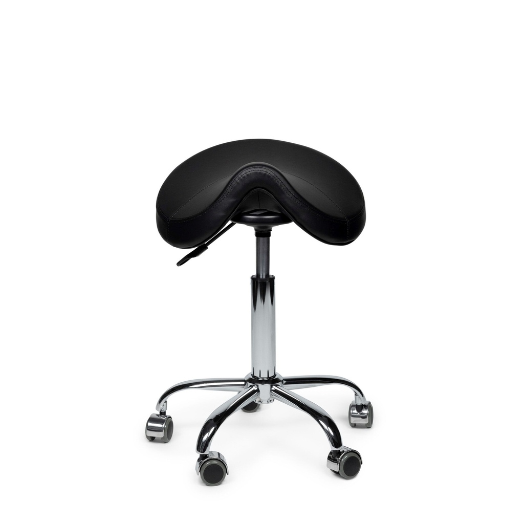 [88-01] Premium zadelkruk zwart laag