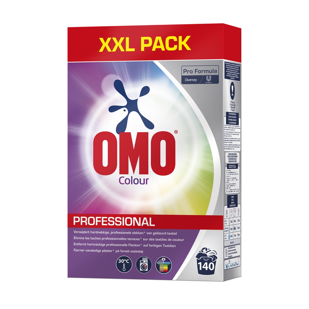 [9299334] Wasmiddel Omo Pro Formula poeder color 7kg 140 sc