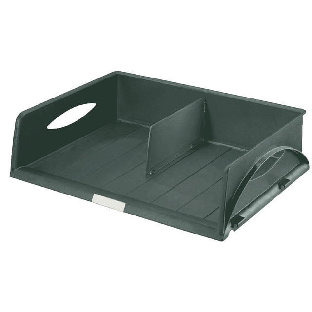 [52320095] Brievenbak Leitz Sorty Jumbo A3 dwars zwart