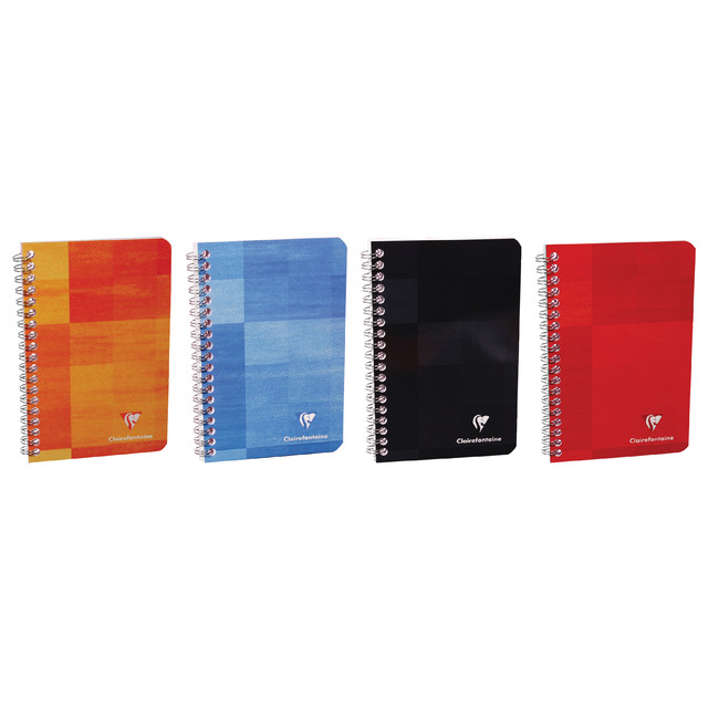 [8606C] Notitieboek Clairefontaine 110x170mm spiraal lijn
