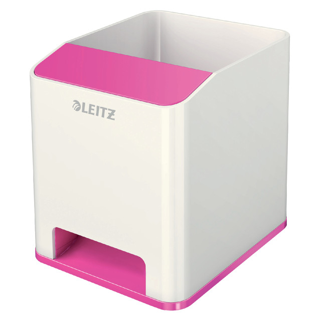 [53631023] Pennenhouder Leitz WOW wit/roze