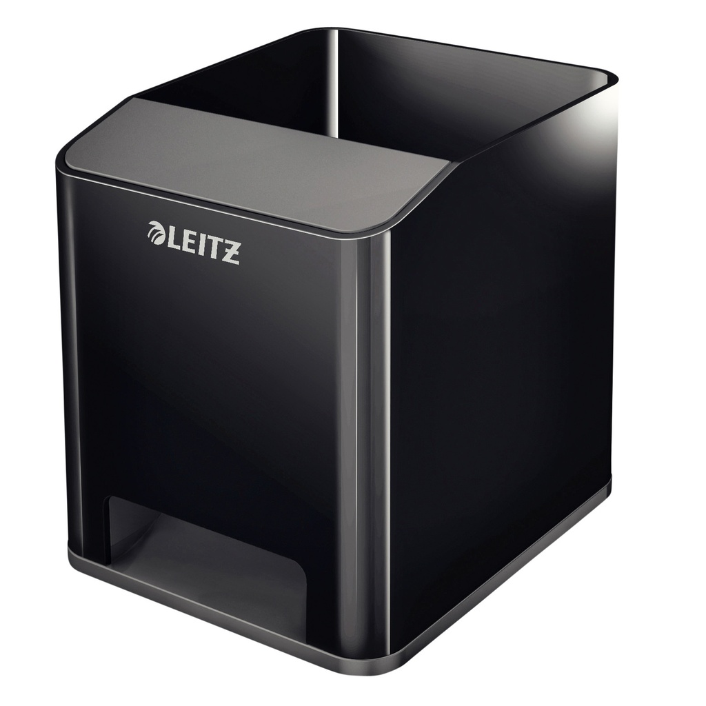 [53630095] Pennenhouder Leitz duo zwart/grijs