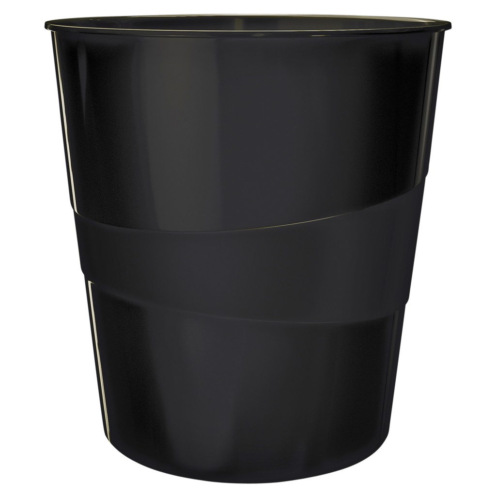 [52781095] PAPIERBAK LEITZ WOW 15 LITER ZWART