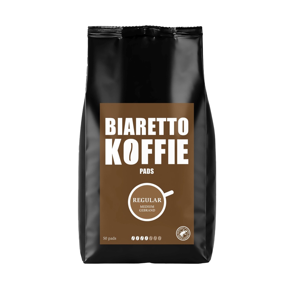 [1438060] Koffiepads Biaretto regular 50 pads