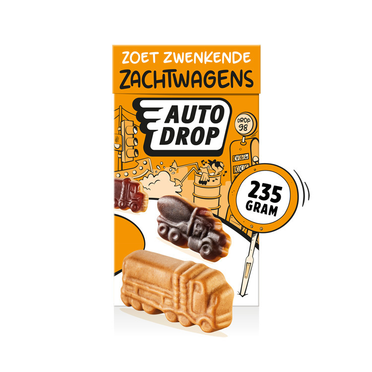 Autodrop zachte wagens pak 235gr