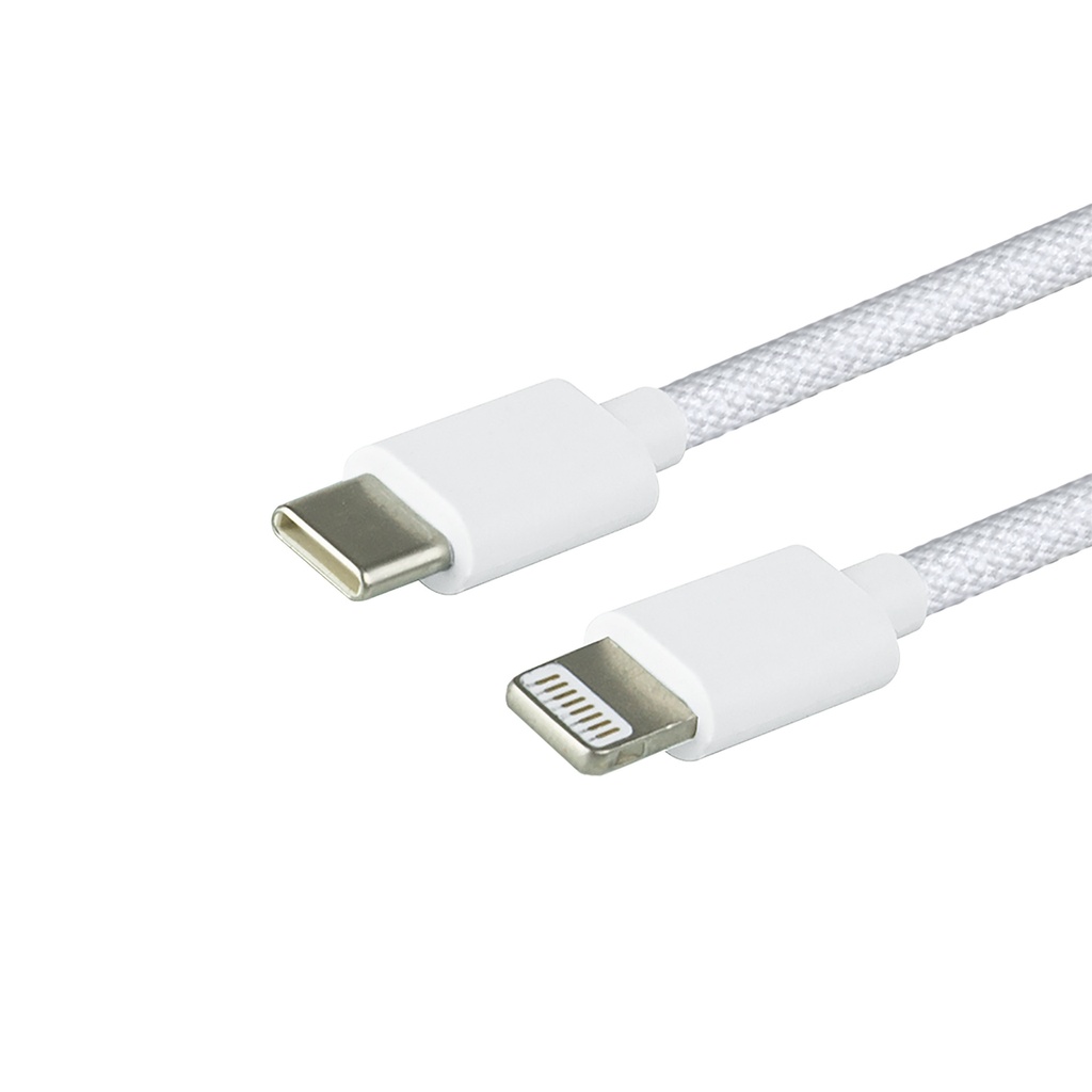 [46956807] Kabel Green Mouse USB-C to Lightning data Woven 1m