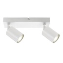 Plafondspot Integral Siena 2 spot IP20 GU10 wit
