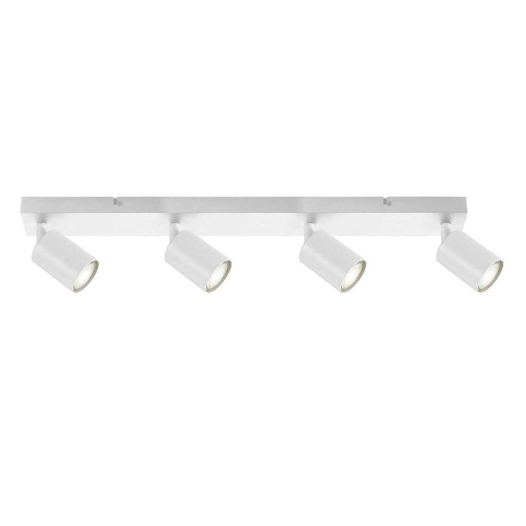 Plafondspot Integral Siena 4 spot IP20 GU10 wit