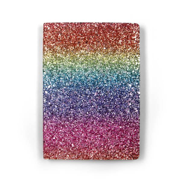Notitieboek Paperclip Rainbow A5 lijn 96 vel 100gr