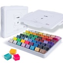 Gouache HIMI 56 kleuren 30gr neon en mtl box wit