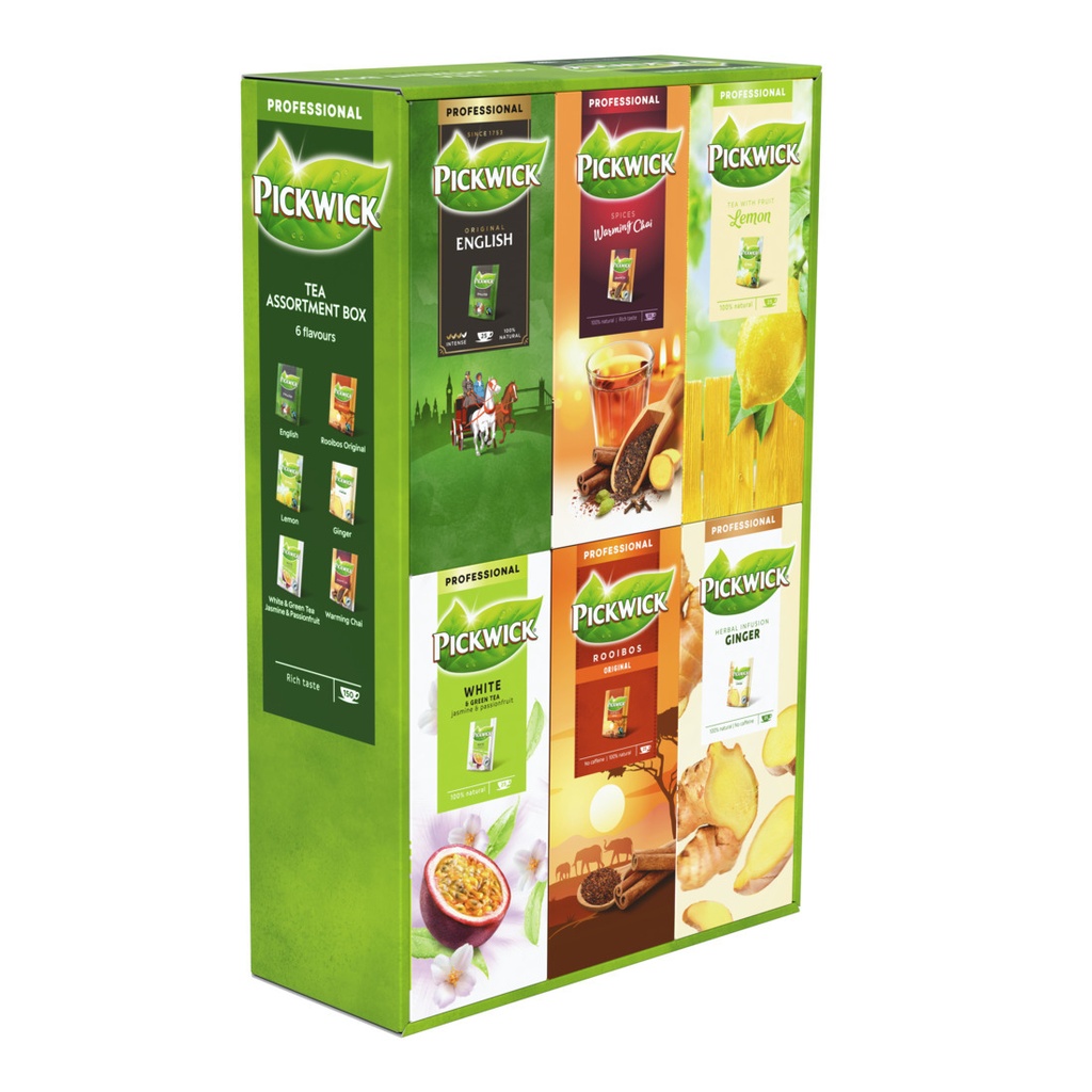 [4071803] Thee Pickwick combibox 6x25 zakjes
