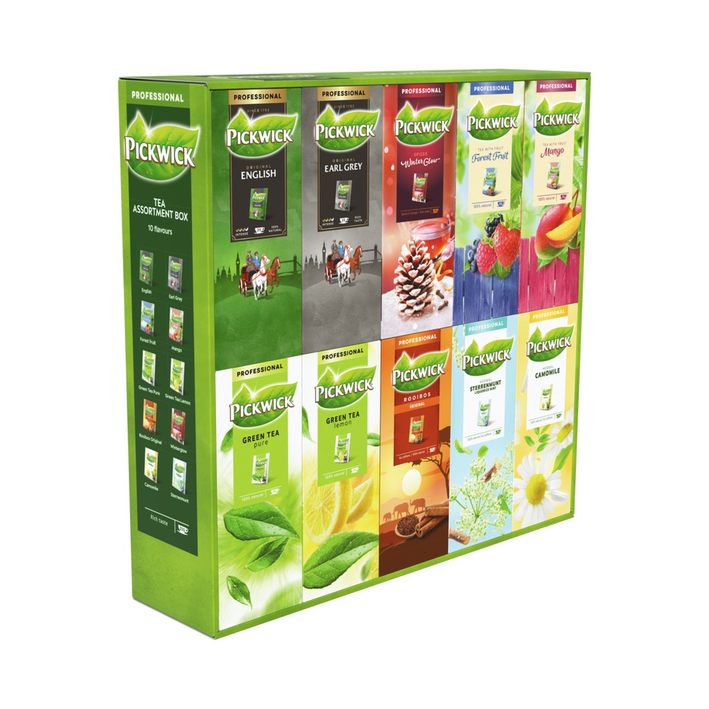 [4057628] Thee Pickwick combibox 10x25 zakjes