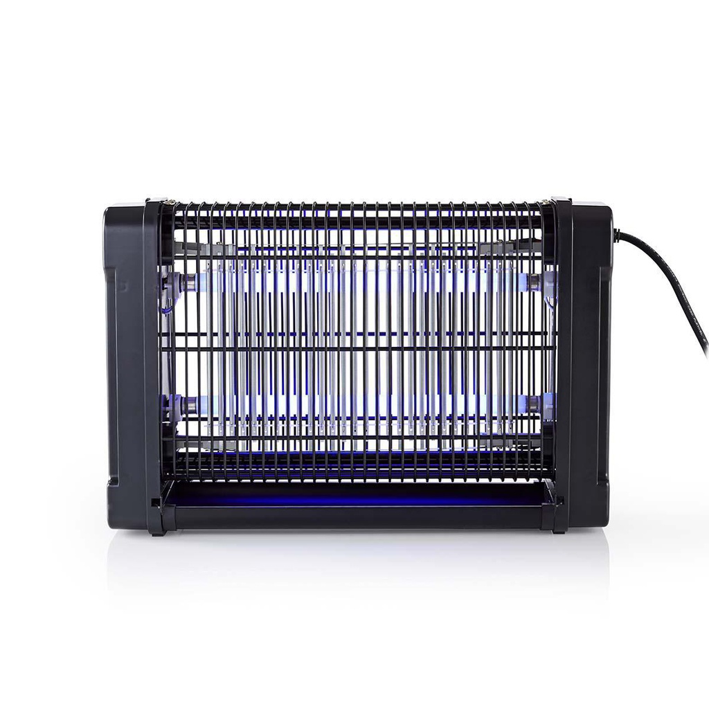 [INKI110CBK16] Insectenlamp Nedis electrisch 2x8watt 50M2 zwart