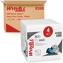 Poetsdoek WypAll X80 PowerClean 305x317mm wit