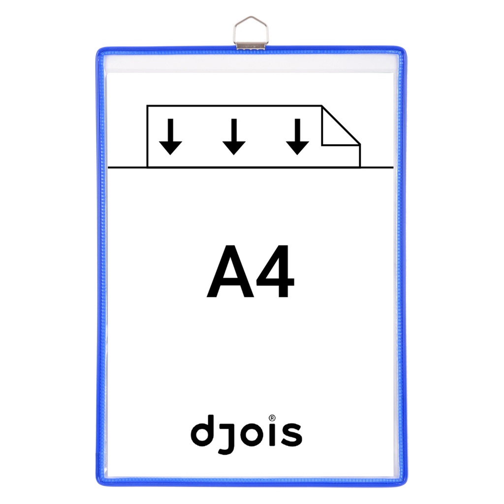 [154501] Zichtpanelenframe hangend Tarifold A4 blauw 5st