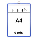 Zichtpanelenframe hangend Tarifold A4 blauw 5st