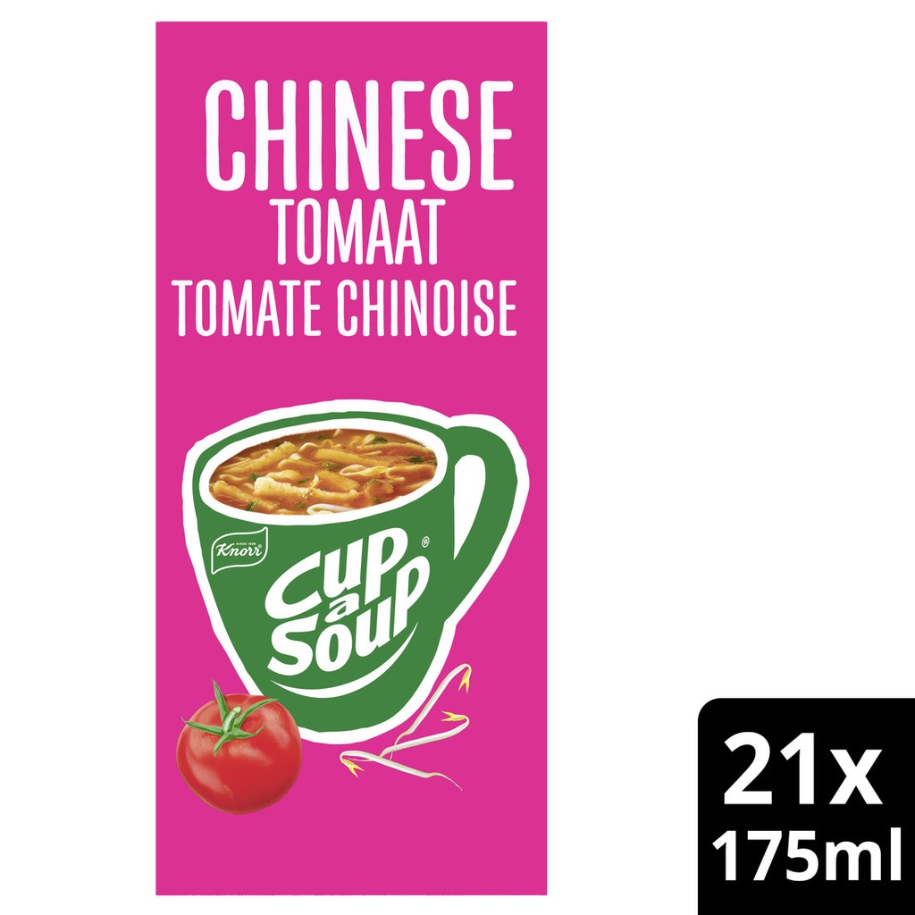 [64999113] Cup a Soup Knorr Chinese tomaten 175ml