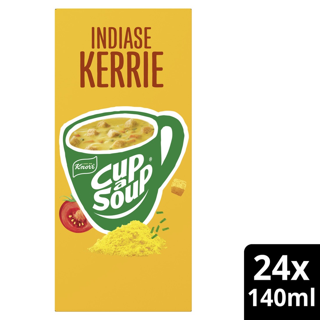 [64972654] Cup a Soup Knorr Indiase kerrie 140ml