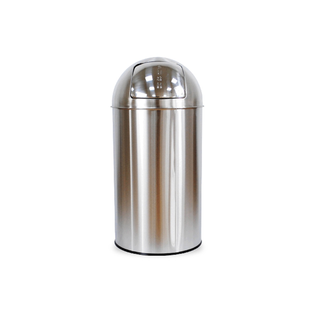 [8762612] Afvalbak BRASQ Push Bin PB230+ 30 liter rvs
