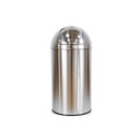 Afvalbak BRASQ Push Bin PB230+ 30 liter rvs