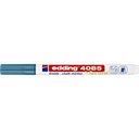 Krijtstift edding 4085 rond 1-2mm metallic blauw