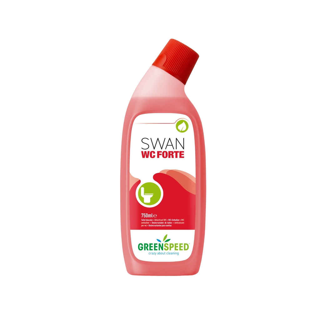[4003021] Toiletreiniger Greenspeed Swan WC Forte 750ml rood