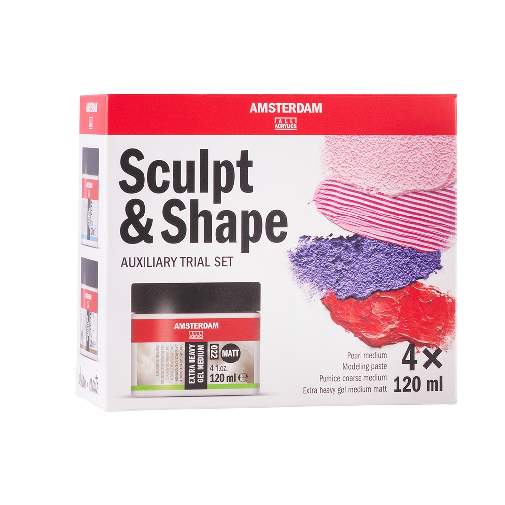 [24820001] Mediumset Amsterdam Mini Sculpt and Shape 4st