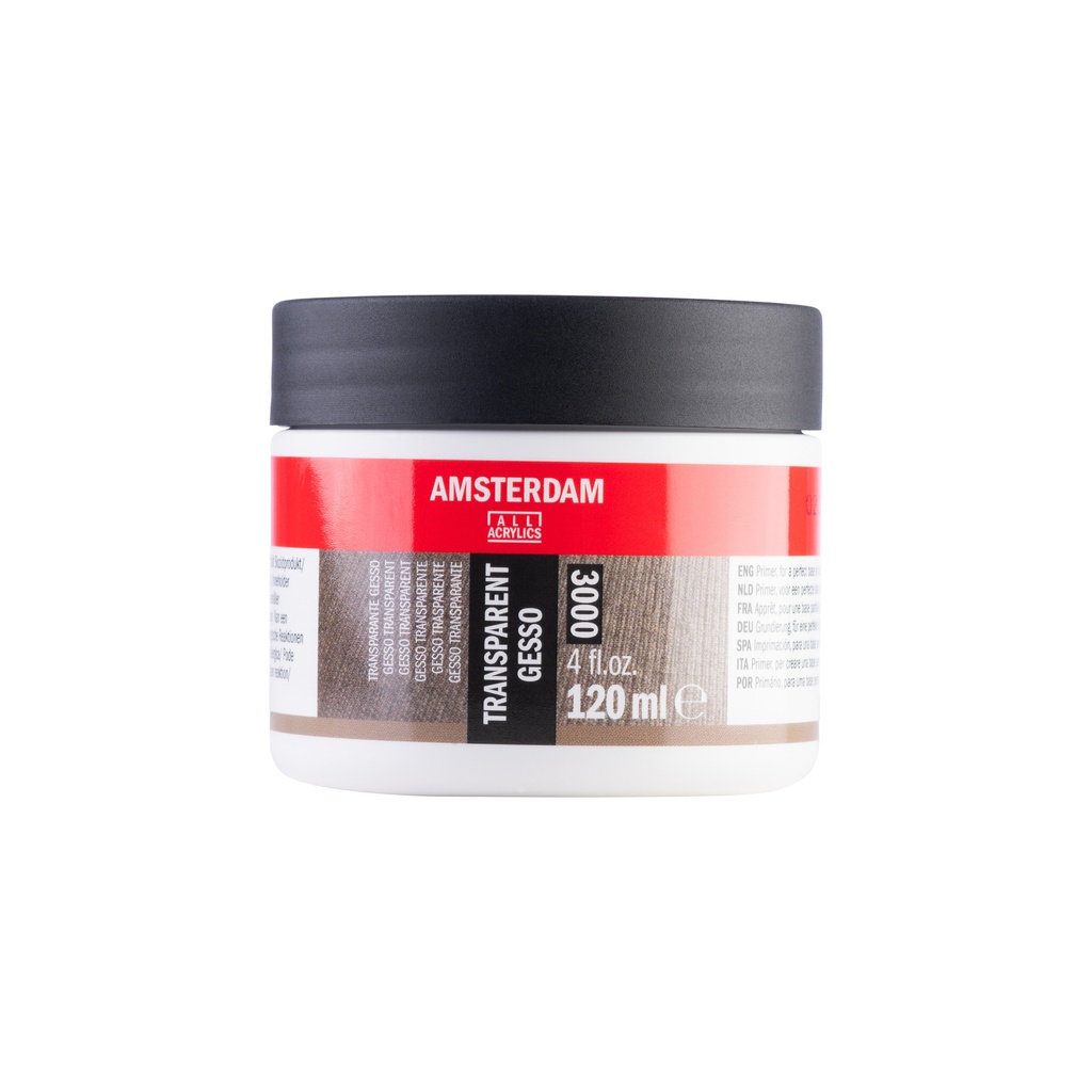 [24093000] Gesso Amsterdam Mini 3000 120ml transparant