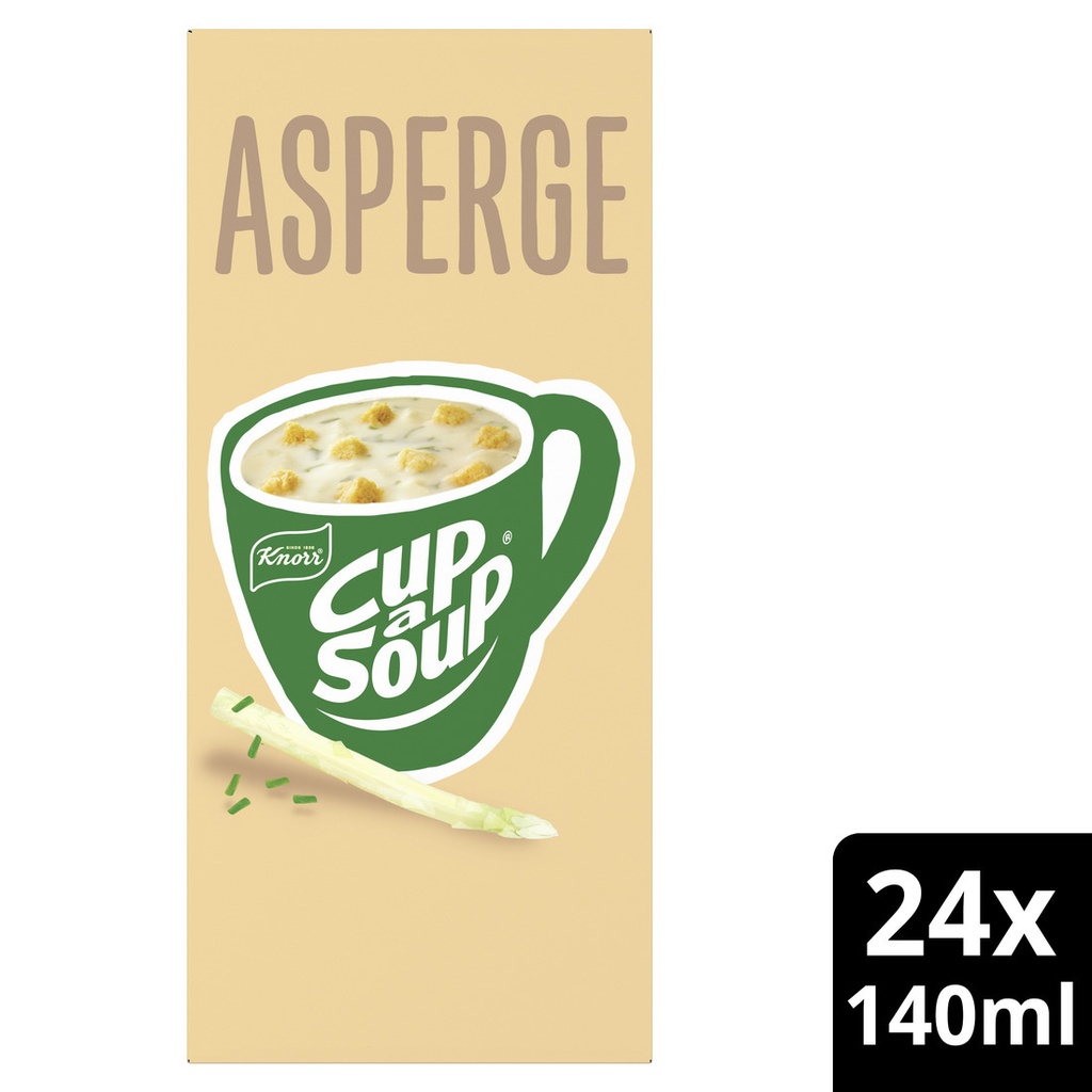 [64986100] Cup a Soup Knorr asperge 24x140ml