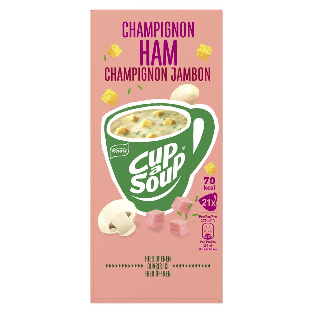 [64999039] Cup a Soup Knorr champignon ham 175ml