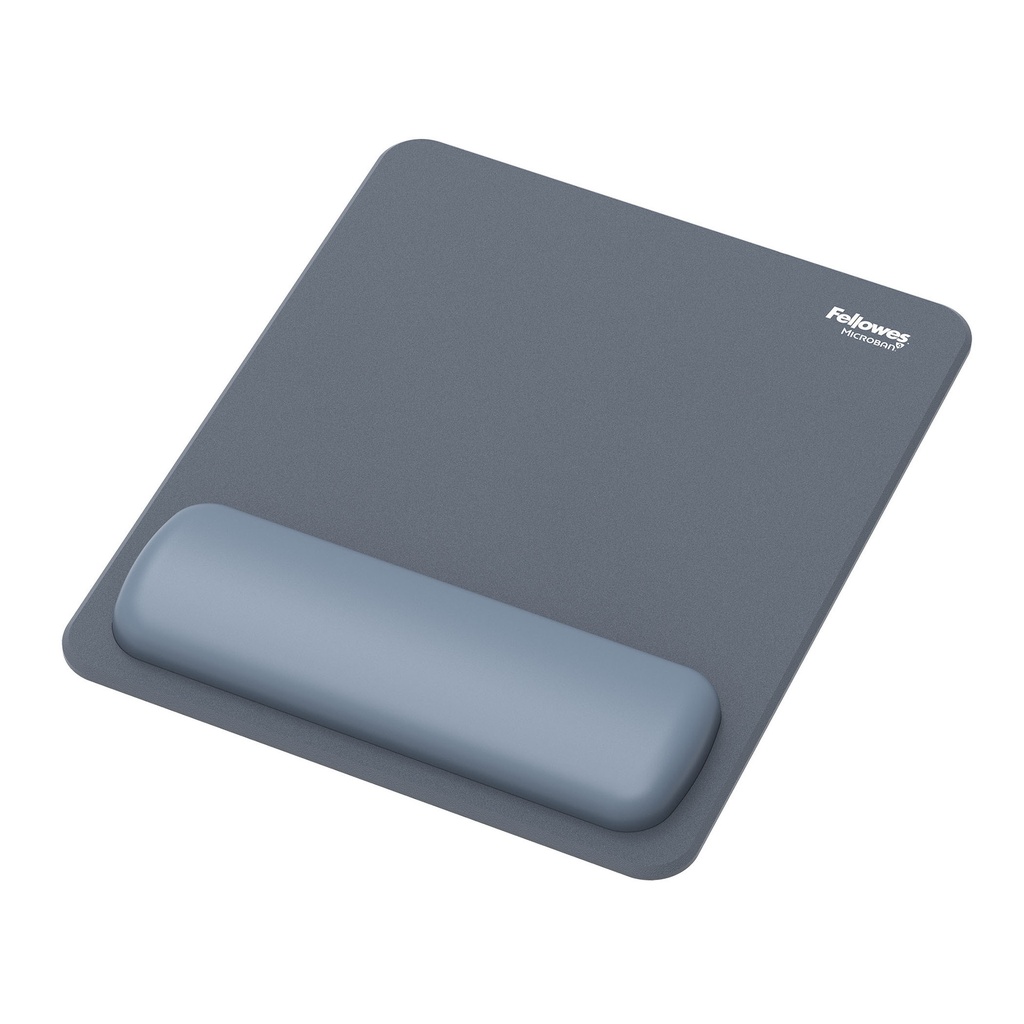 [100142557] Muismat met polssteun Fellowes Breyta blauw