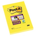 Memoblok Post-it 660 Super Sticky 102x152 geel