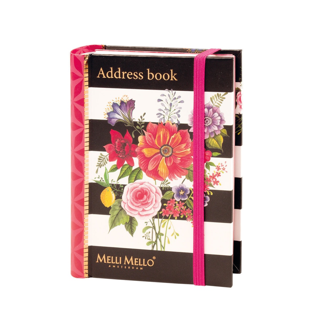[06-STAT.MM.2403] Adressenboek Paperclip Melli Mello A6 80vel 100gr