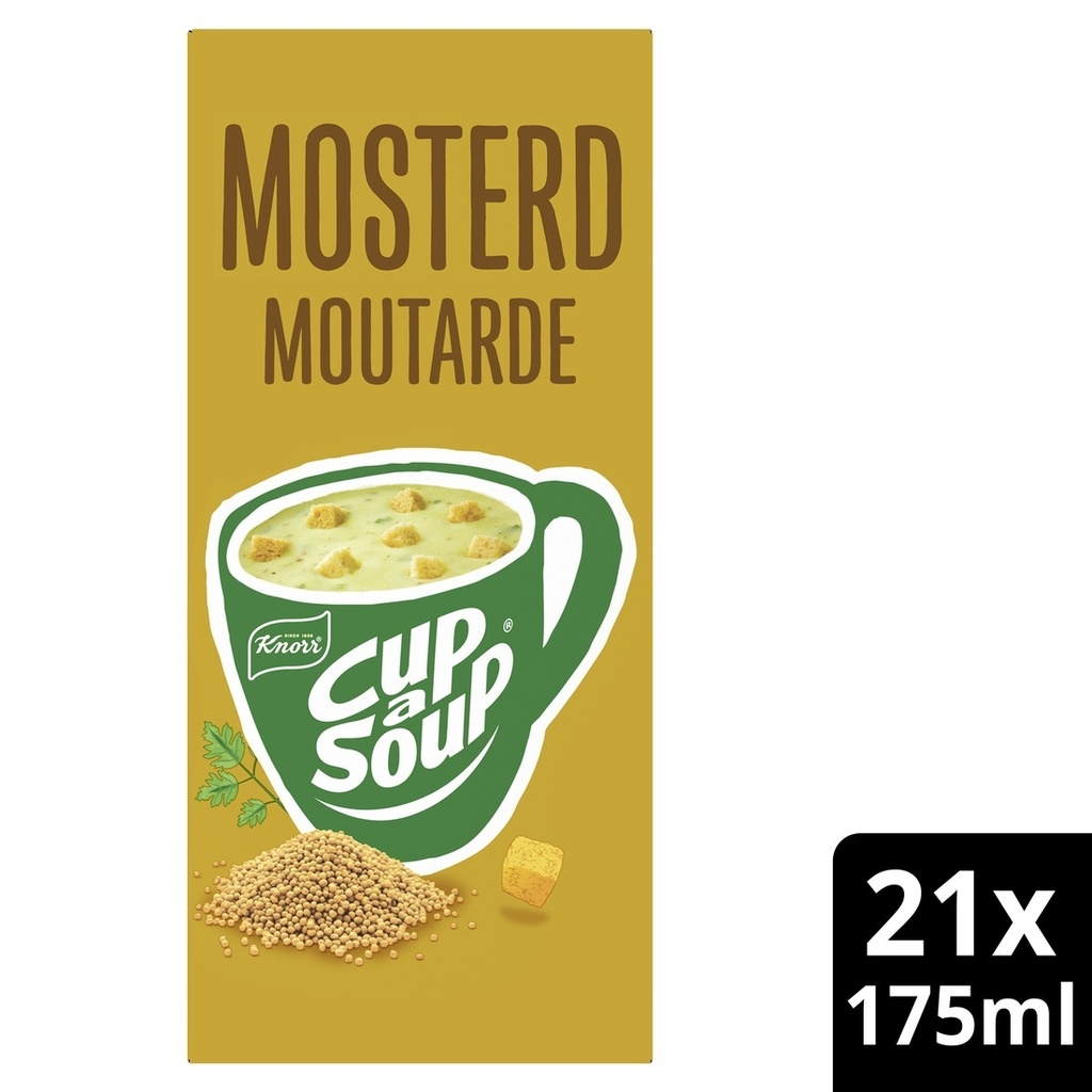 [64999072] Cup a Soup Knorr mosterd 175ml