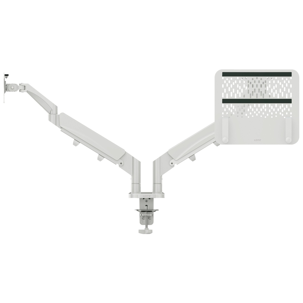 [65380085] Monitor en laptoparm Leitz Ergo grijs