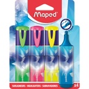 Markeerstift Maped Arctic Vibes set 4 kleuren
