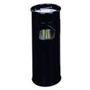 As papierbak Durable 3330 01 rond zwart