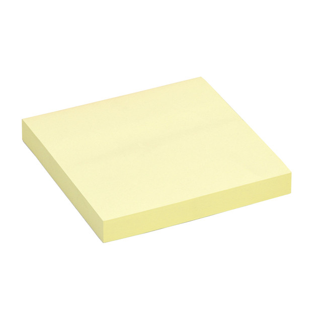 [37757] Memoblok Quantore 76x76mm geel