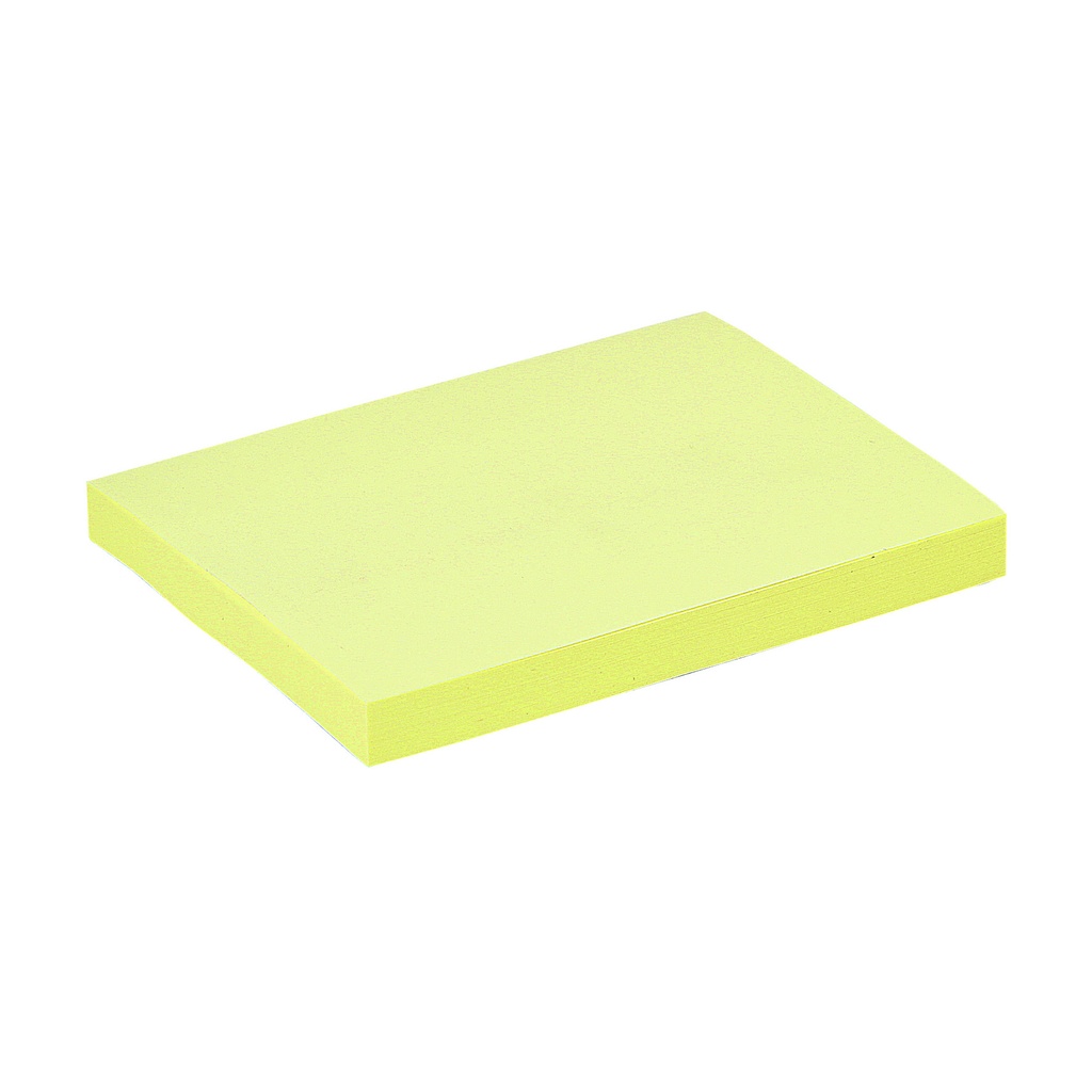[Q 21008 FSC] Memoblok Quantore 76x101mm geel