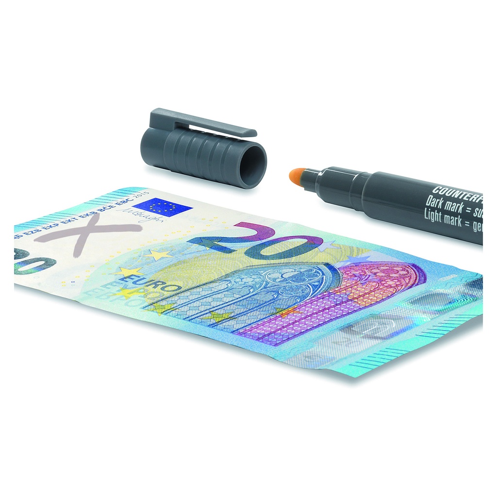 [111-0378] Valsgeld detectiepen Safescan 30 grijs