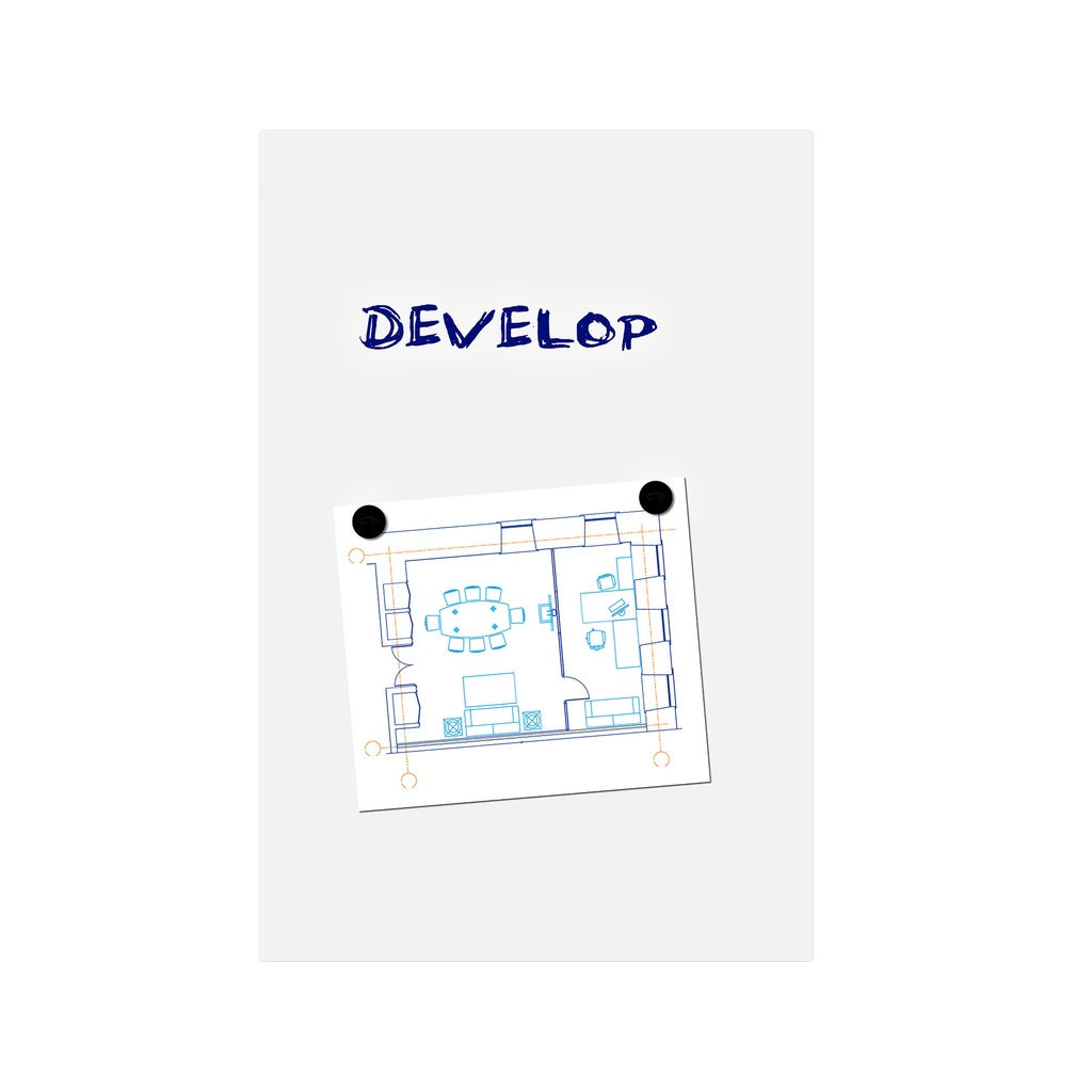 [7-106350] Whiteboard Legamaster Board Up 75x50cm