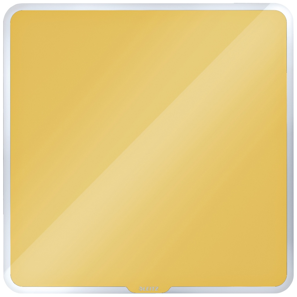 [70440019] GLASBORD LEITZ COSY MAGNETISCH 450X450MM GEEL