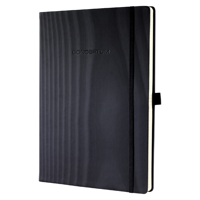 [SI-CO116] Notitieboek Sigel Conceptum Pure A4+ lijn zwart