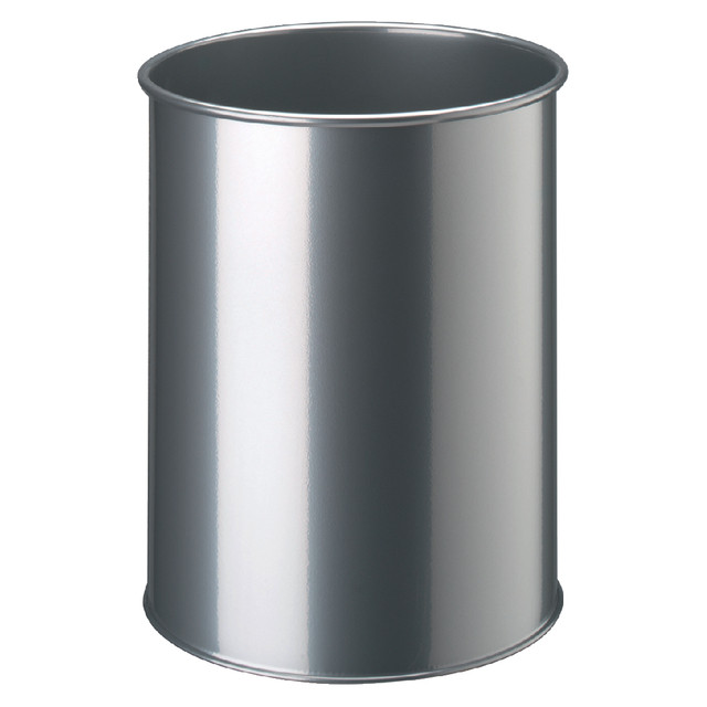 [330123] Papierbak Durable 3301 23 15 liter rond zilver
