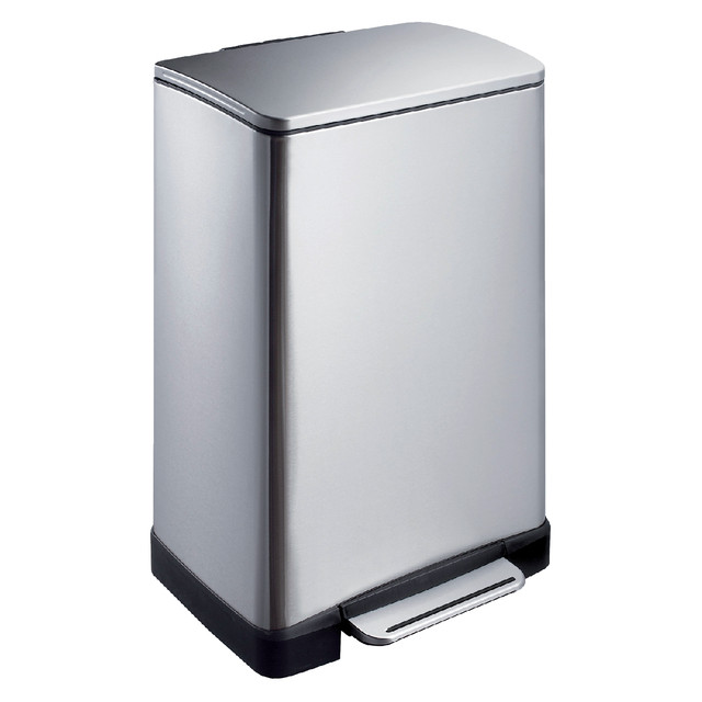 [8713631650224] Pedaalemmer EKO E-Cube 40 liter rvs