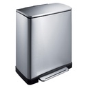 Pedaalemmer EKO E-Cube 50 liter rvs