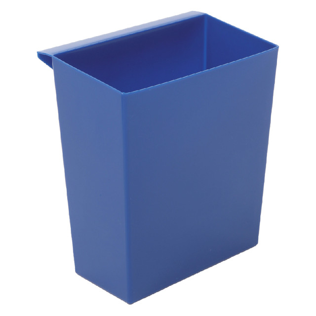 [8713631650491] Inzetbak voor vierkante tapse papierbak blauw
